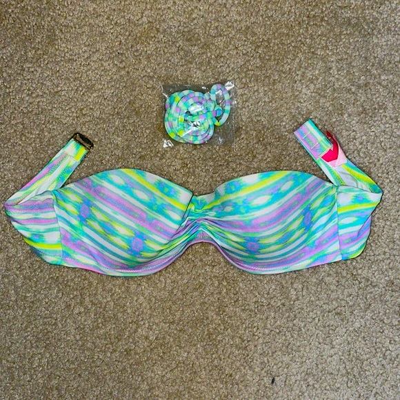 Strapless Bikini Top, Victoria’s Secret Size 34C, Excellent Condition! - Picture 1 of 4